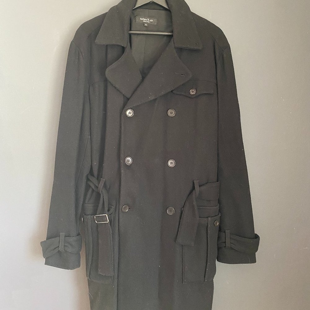 Surface to Air Wool Overcoat